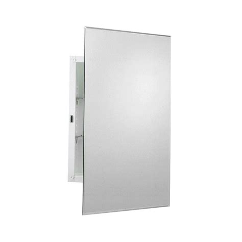 16x26 recessed medicine cabinet stainless steel|16x26 frameless medicine cabinet.